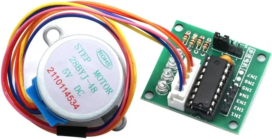 5V 4-Phase 28BYJ-48 DC Gear Step Stepper Motor+ULN2003 Driver Board ULN2003