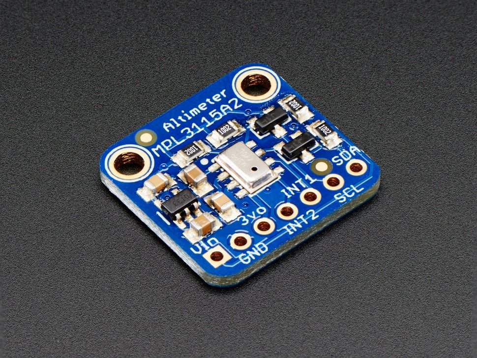 STM32 I2C MPL3115A2 breakout board